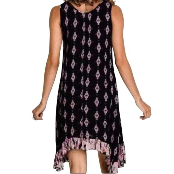 Raga Alice Sharkbite Hem Sleeveless Dress for Women in Blue, Size S New w/ Tag - Picture 4 of 11